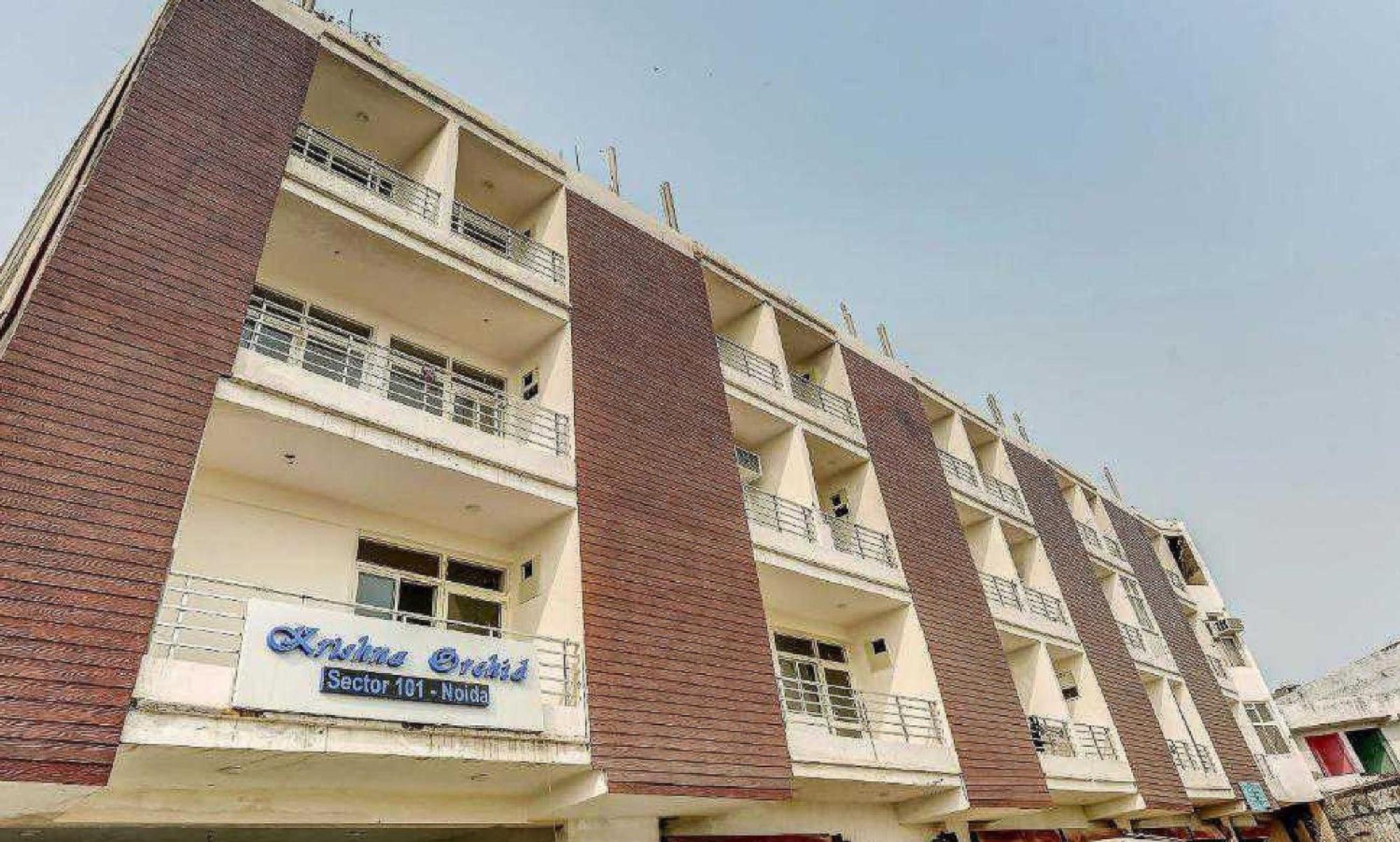 Hotel O Krishna Orchid Near Noida Sector 81 Metro Station Eksteriør billede