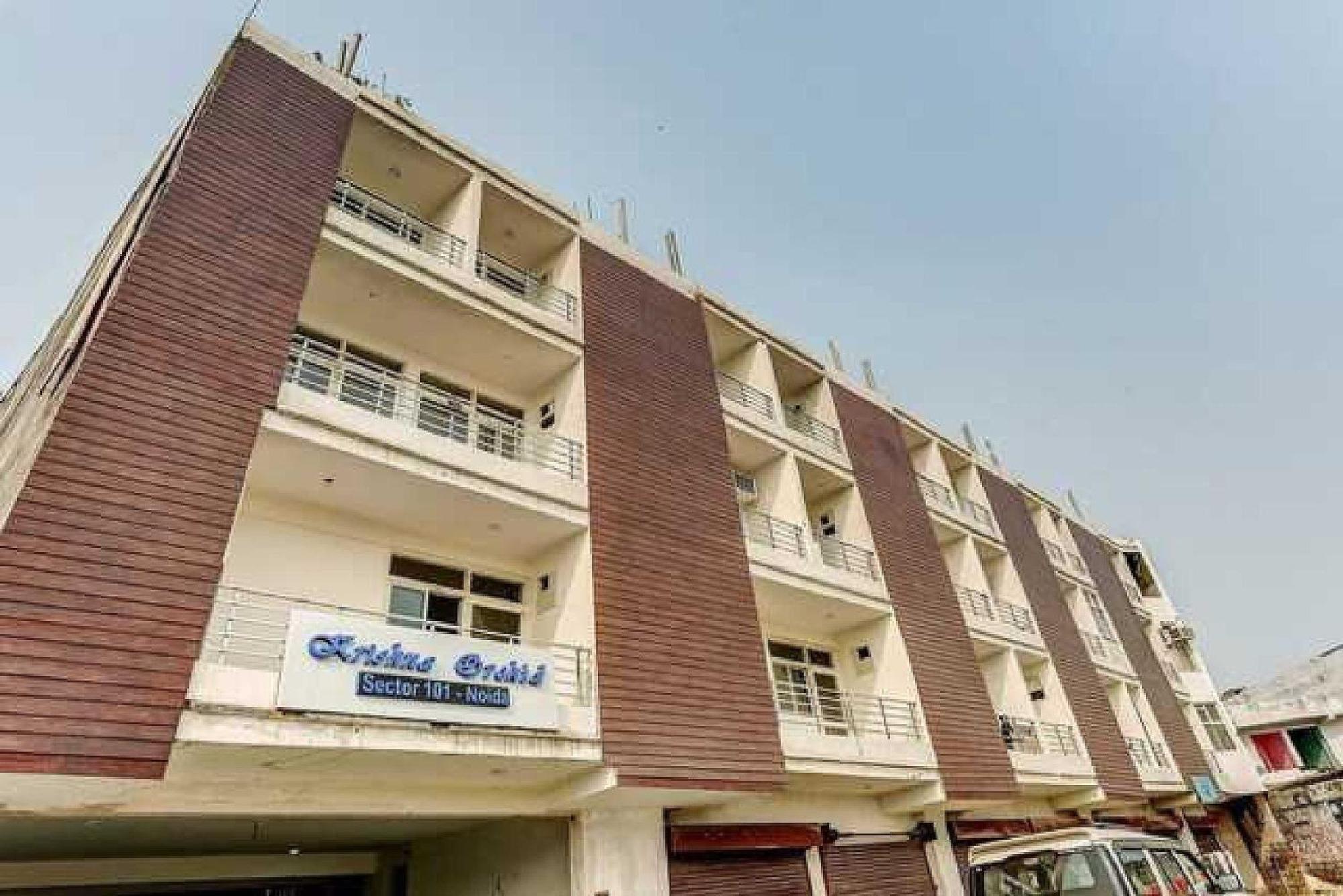 Hotel O Krishna Orchid Near Noida Sector 81 Metro Station Eksteriør billede